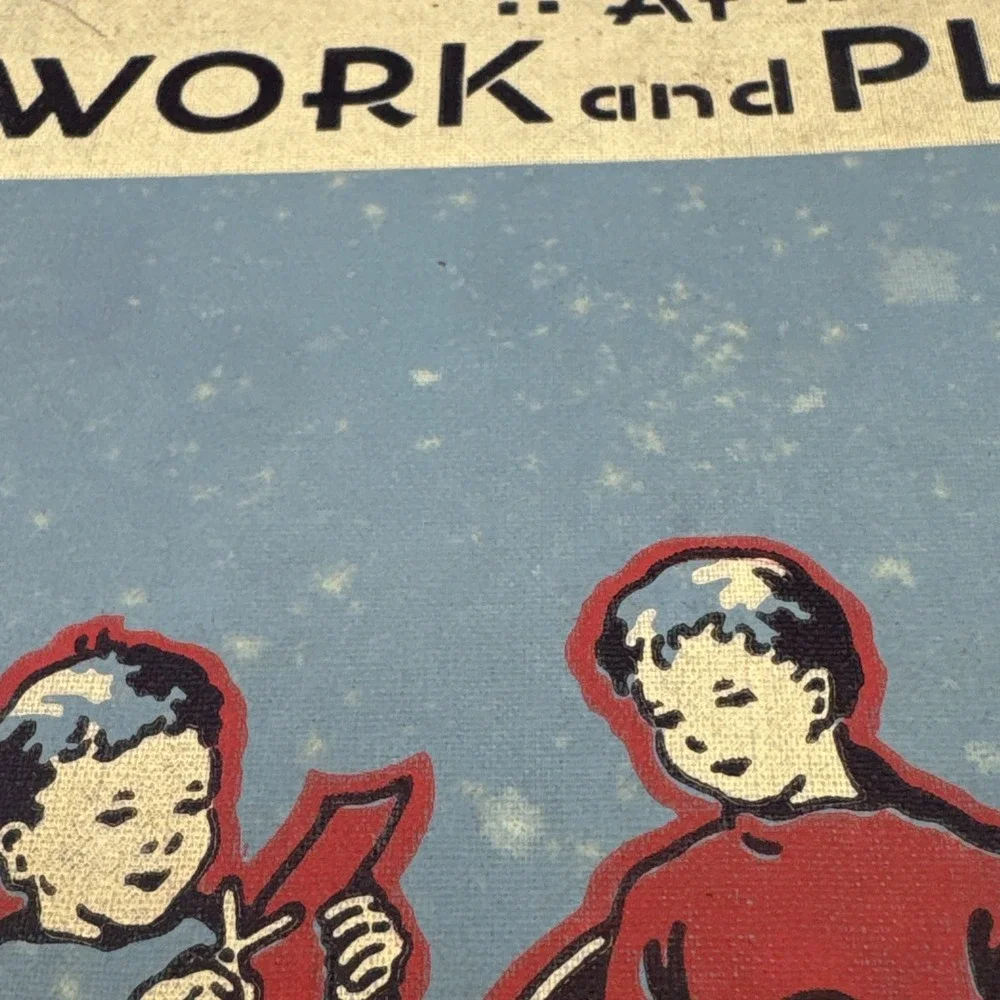 1937 School Book At Work and‎ Play Merton-McCall